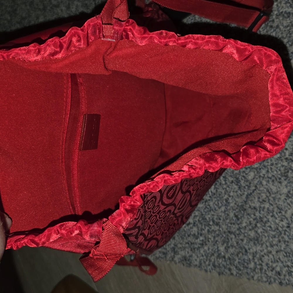 Red Drawstring Backpack - Picture 2 of 4